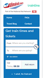 Mobile Screenshot of nationalrail.com