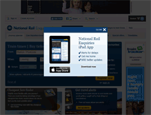Tablet Screenshot of ojp.nationalrail.co.uk